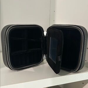 Gray Jewelry Travel Case
